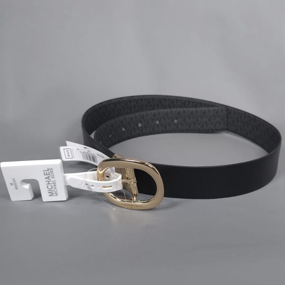 MICHAEL KORS Women’s New Belt Twist Reversible Leather Logo MEDIUM Casual main image 6